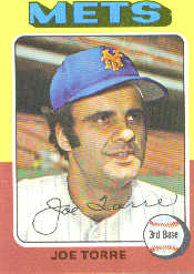 1975 Topps Baseball Cards      565     Joe Torre